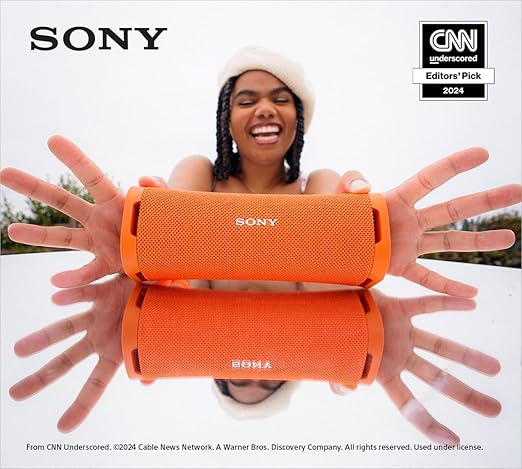 SONY ULT Field 1 with Massive Bass,12hrs Playtime,Hands Free Calling (with MIC),IP67(Waterproof,Dustproof,Rustproof),Sound Connect App,Wireless Bluetooth Speaker-Black